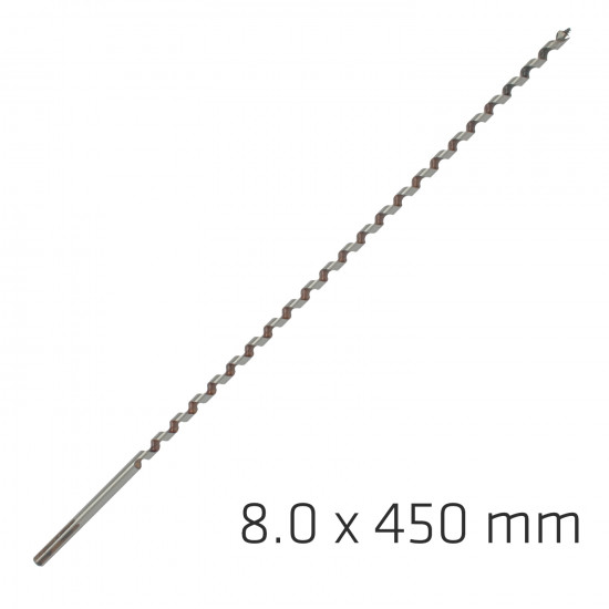 Wood Auger Drill Bit 8 X 450mm Wood Auger Drill Bit 8 X 450mm