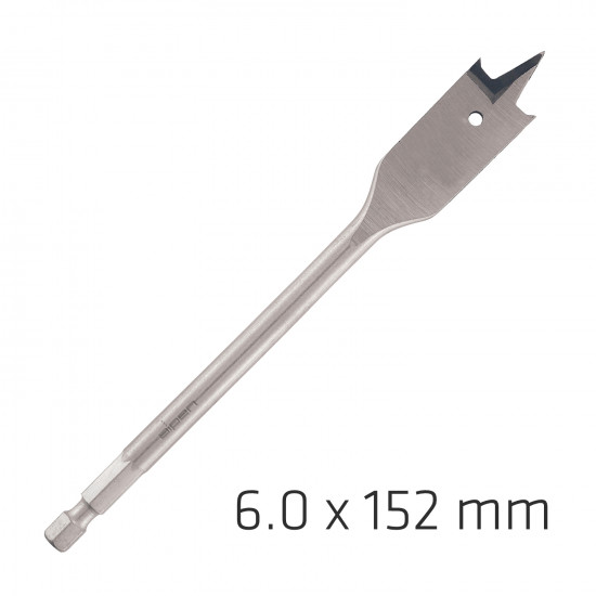 ALPEN Spade Bit 6mmx152mm ALPEN Spade Bit 6mmx152mm