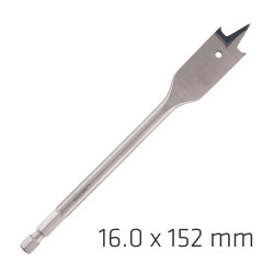 ALPEN Spade Bit 16mmx152mm