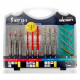 Drill-screwset Kit 13 13 Pcs C Prot,multi 6-kant,sds-plus F4 ,4 Bits Drill-screwset Kit 13 13 Pcs C Prot,multi 6-kant,sds-plus F4 ,4 Bits