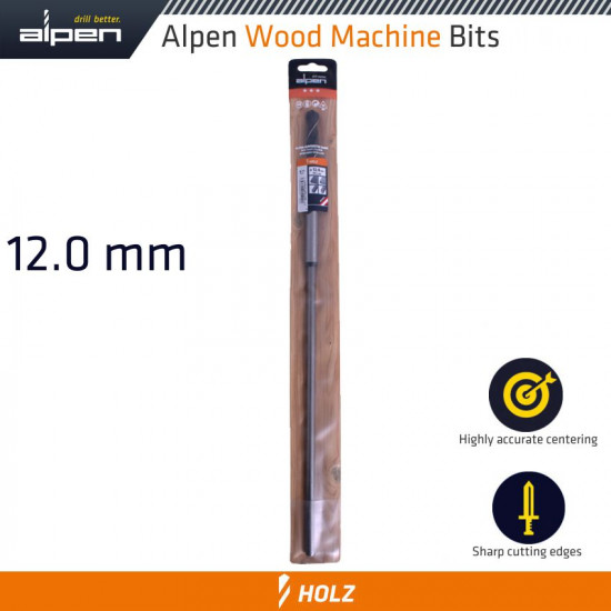 Wood Machine Drill Bit 12mm X 400mm Wood Machine Drill Bit 12mm X 400mm
