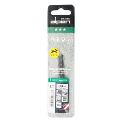 Hss Sprint Master 4.0mm X2 Sleeved Din338 ALPEN Drill Bit