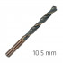 Hss Sprint Master 10.5mm Bulk Din 338 ALPEN Drill Bit