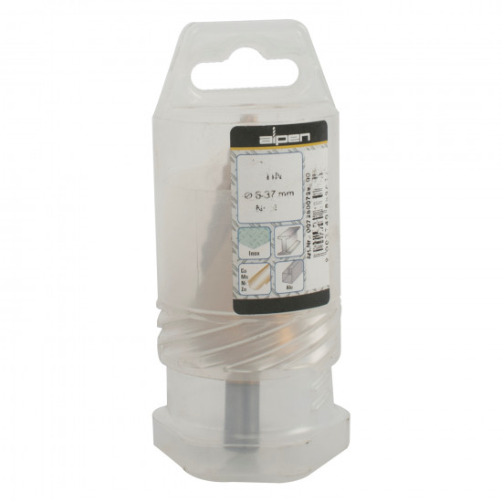 ALPEN Step Drill Hss Co5 Tin 6-37mm ALPEN Step Drill Hss Co5 Tin 6-37mm