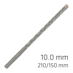 Force X 10.0 X 210/150 Sds-+ Rebar Drill Bit X4 Cutting Edges - Bul