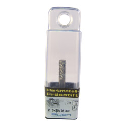 Tc Rotary Burr 6mm Cyl No Front Cut For Aluminium