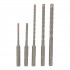 Force X Cassette Sds-plus Set Mb5 5 Pcs. 5.0/ 6.0 Mm X 110 And 6.0/ 8.