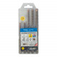 Force X Cassette Sds-plus Set Mb5 5 Pcs. 5.0/ 6.0 Mm X 110 And 6.0/ 8. Force X Cassette Sds-plus Set Mb5 5 Pcs. 5.0/ 6.0 Mm X 110 And 6.0/ 8.