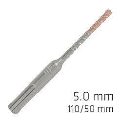 Force X 5.0 X 110/050 Sds-+ Rebar Drill Bit X4 Cutting Edges