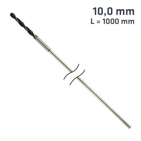 Wood Drill Bit 1000mm 10mm