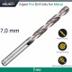 ALPEN Pro Hss Drill Din 338 Rn 135 With Split Point 7.0mm Bulk ALPEN Pro Hss Drill Din 338 Rn 135 With Split Point 7.0mm Bulk