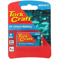 Battery 9v Lithium X1 Per Card (moq 30)
