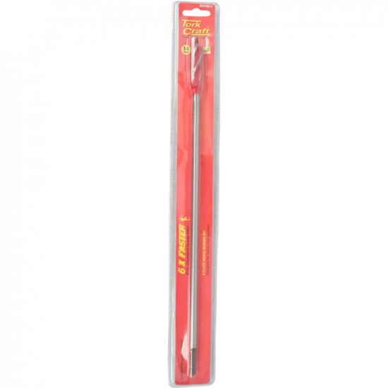 4 Flute Wood Boring Bit 14 X 400mm 4 Flute Wood Boring Bit 14 X 400mm