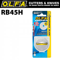 OLFA Endurance Blade For Rotary Cutter Rb45-1 1/pack 45mm