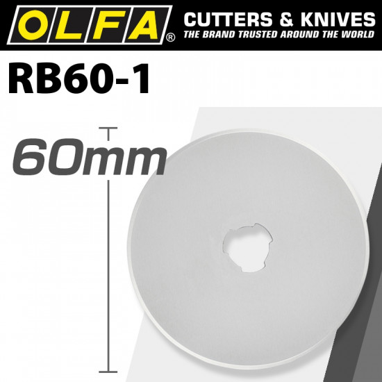 OLFA Blades Rotary Rb60-1 1/pack 60mm