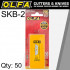 OLFA Blades Skb-2 50 Pack For Sk-4 Sk-9 Utc1 Cutters