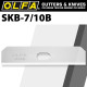 OLFA Blades Skb7 For Sk7 10/pk Carded 12.5mm OLFA Blades Skb7 For Sk7 10/pk Carded 12.5mm