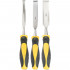 Wood Chisel 140mm Blade 3pc 13/19/25 With Pvc Handle
