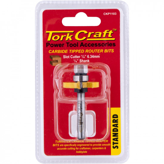 Router Bit Slotted 1/4' (6.35mm Router Bit Slotted 1/4' (6.35mm