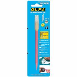 OLFA Designers Art Knife Pink With 4mm Blades