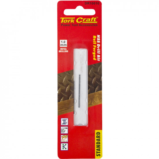 Drill Bit Hss Standard 1.0mm 2/card Drill Bit Hss Standard 1.0mm 2/card