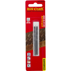 Drill Bit Hss St&ard 3.2mm 2/card