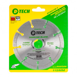 Diamond Blade Segmented Std. 115x22,23mm Concrete/clay Bricks