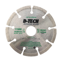 Diamond Blade Segmented 115x22,23 Cement Brick/paving