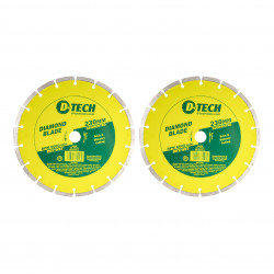 Diamond Blade Segmented Std. 230 X 22.23mm Bulk 2pc