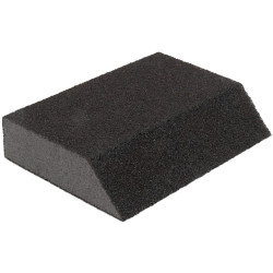 S&ing Sponge Block Single Angled 120x70x25 Coarse 1pc