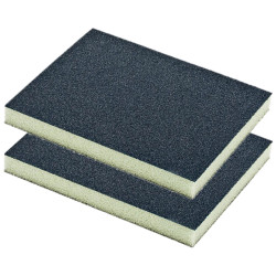 S&ing Sponge Block Two Sided 125x100x10 2pc