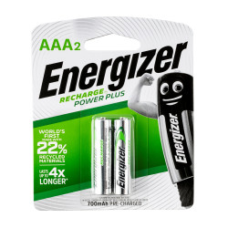 ENERGIZER Recharge 700mah Aaa - 2 Pack (moq6)