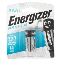 ENERGIZER Max+ Aaa - 2 Pack (moq12)