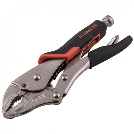 FIXMAN Curved Jaw Lock Grip Pliers 10'/250mm
