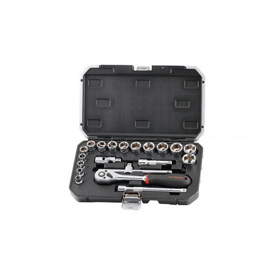 FIXMAN Socket Drive Set 20 Pc X 3/8'
