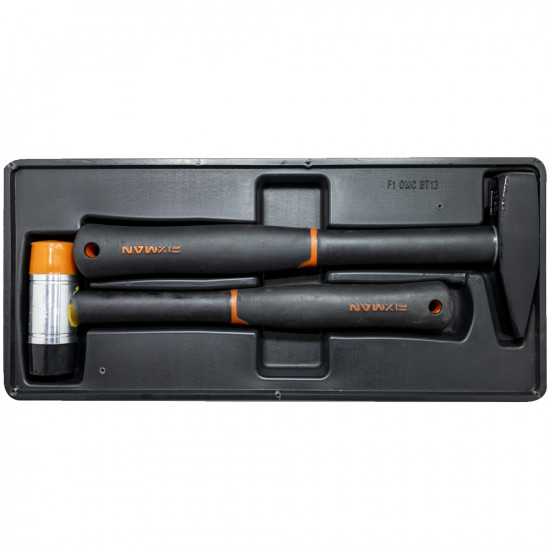 FIXMAN Tray 2 Piece Machinist Hammer And Mallet FIXMAN Tray 2 Piece Machinist Hammer And Mallet