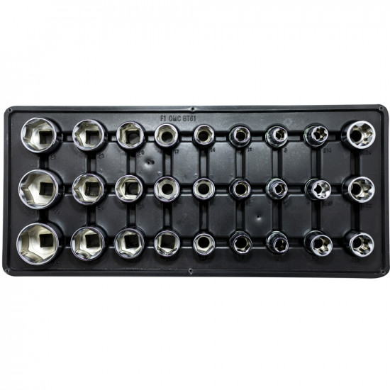 FIXMAN 27-pc 1/2' Dr.sockets FIXMAN 27-pc 1/2' Dr.sockets