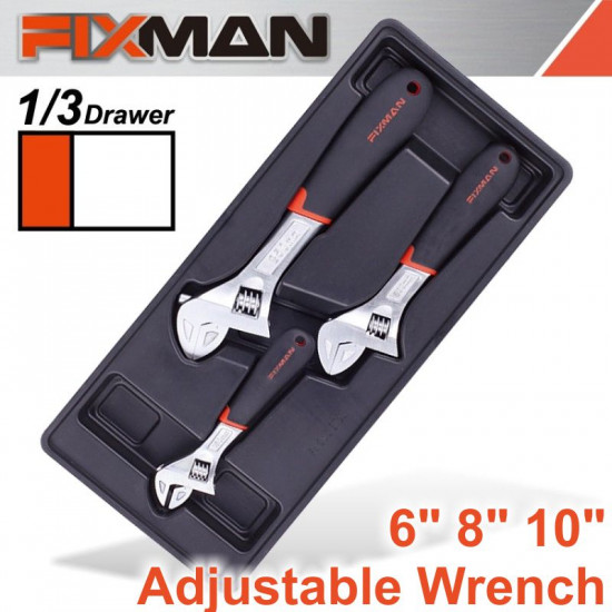 FIXMAN 7 Drawer Ind. Roller Cabinet On Castors With 130pc Of Stock FIXMAN 7 Drawer Ind. Roller Cabinet On Castors With 130pc Of Stock