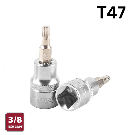 FIXMAN 3/8' Dr.bit Socket T47 Torx FIXMAN 3/8' Dr.bit Socket T47 Torx