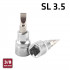 FIXMAN 3/8' Dr.bit Socket Sl3.5 Slotted Screwdriver Bit