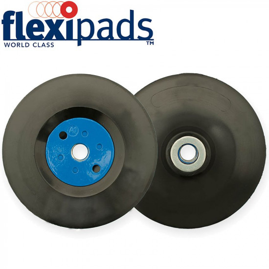 Grinder Pad & Nut 125mm M14x2mm Black Grinder Pad & Nut 125mm M14x2mm Black
