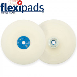 Grinder Pad & Nut 178mm M14x2 White