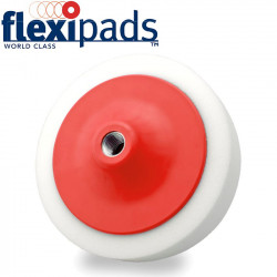 White Compound Sponge M14 X 2mm 150 X 50 Red Backing