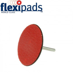 Spindle Pad 50mm Hook And Loop Hard Face