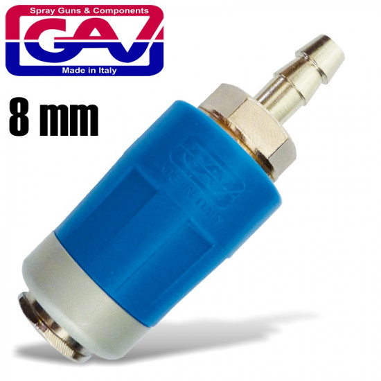 Safety Quick Coupler 8mm Packaged Two Stage Release Airblock Safety Quick Coupler 8mm Packaged Two Stage Release Airblock