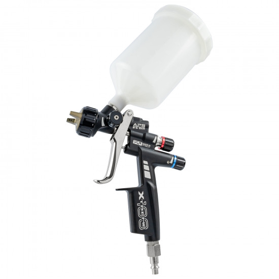 Spray Gun Prof Upper Cup 600cc 2-4 Bar 1.6 Noz Spray Gun Prof Upper Cup 600cc 2-4 Bar 1.6 Noz
