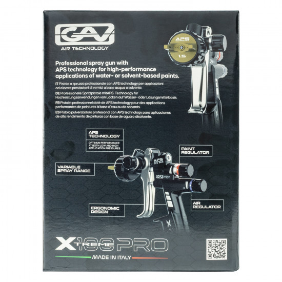Spray Gun Prof Upper Cup 600cc 2-4 Bar 1.6 Noz Spray Gun Prof Upper Cup 600cc 2-4 Bar 1.6 Noz