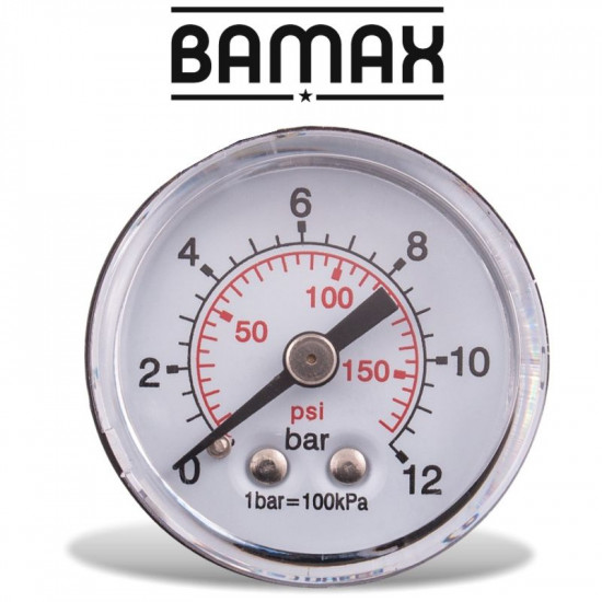 Pressure Gauge 40mm 1/4' Rear D4014r12 Pressure Gauge 40mm 1/4' Rear D4014r12