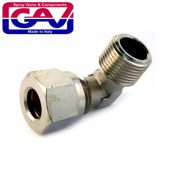 Conical Male Elbow 12 X 3/8 Conical Male Elbow 12 X 3/8