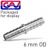 Double Union 6mm Packaged